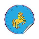 year of the horse sticker