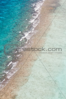 Barrier reef in the Caribbean