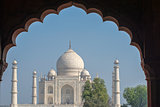 Taj and archway