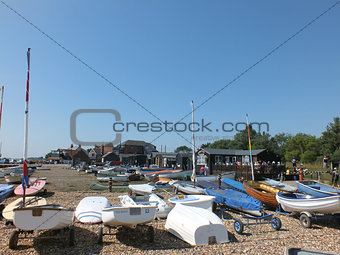 Leisure boats at Orford Harbour