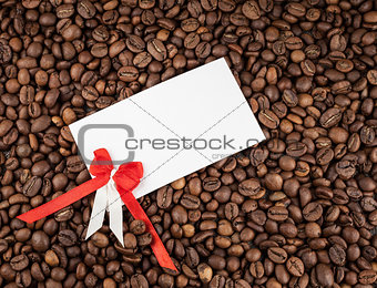 Card and coffee