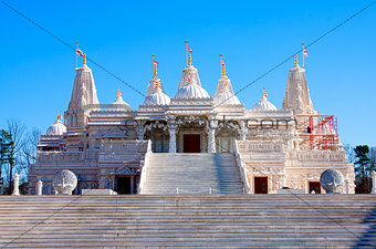 Hindu Mandir Temple made of Marble