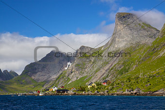 Picturesque norwegian panorama