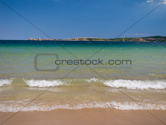 Bulgarian seaside landscapes â beautiful beach near Sozopol â camping site âGradinaâ