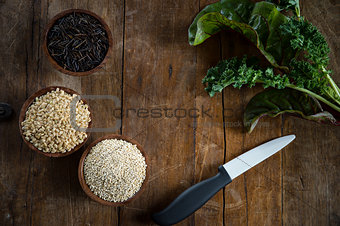 Brown Rice, Quinoa and Wild Rice