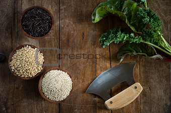Brown Rice, Quinoa and Wild Rice