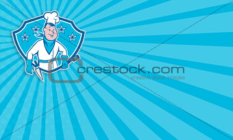 Chef Cook Star Shield