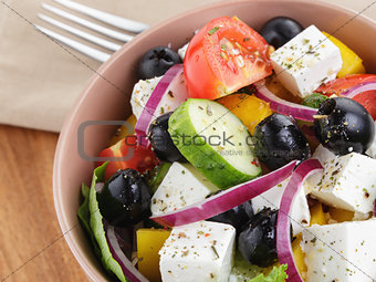 light greek salad