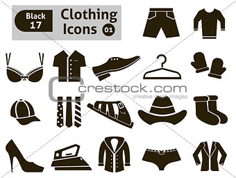 Clothing icons