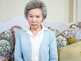 senior asian woman