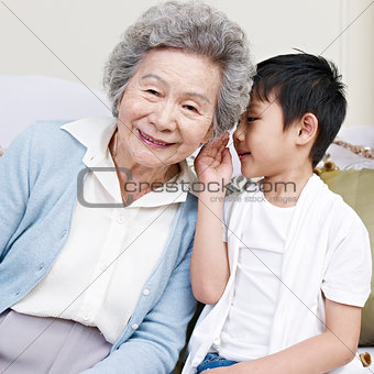 grandma and grandson