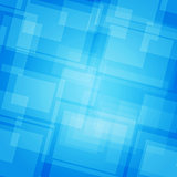 Abstract futuristic background. Blue rectangles