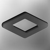 parallelogram, abstract icon