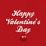 Grunge Valentines Day background