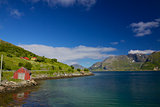 Fjord on Lofoten