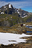 Highest peaks on Lofoten
