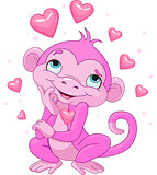 Monkey in love