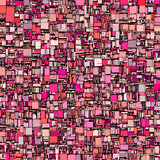 abstract tile mosaic backdrop in magenta pink