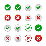 Validation buttons