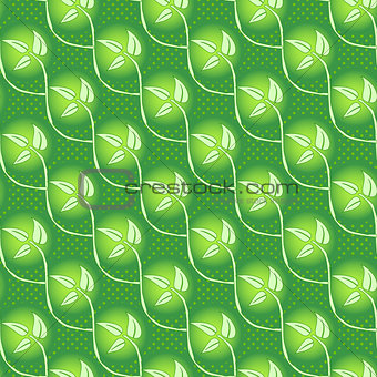 seamless abstract grass leaf background