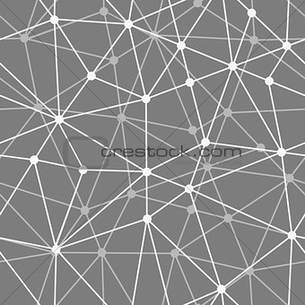 abstract black and white net seamless background