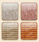 Wooden backgrounds for the app icons