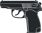 The gun image on a white background