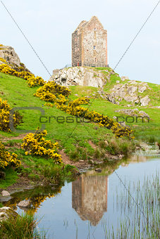 Smailholm Tower near Kelso, Scottish Borders, Scotland
