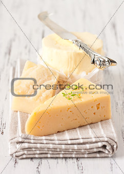 Cheese and butter.