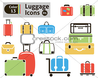 luggage icons