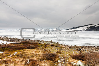 Arctic landscape in Norway