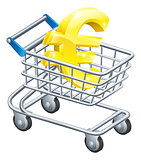 Euro money trolley concept