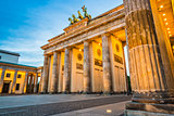 Berlin at Brandenburg Gate