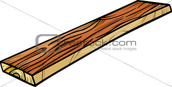plank or board cartoon clip art