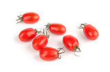 Cherry tomatoes isolated