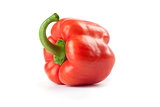 red pepper isolated on white