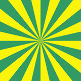 Green and Yellow Radiation