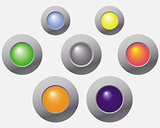 colorful buttons