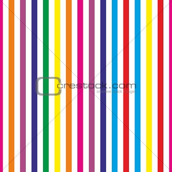 Seamless colorful stripes vector background or pattern