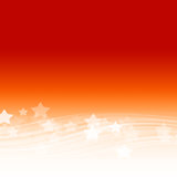 Abstract red wave background