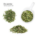 Dry parsley