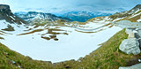 Alps summer panorama