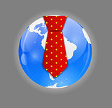 Business World Concept Vector Illustration