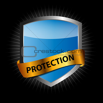 Protect  shield vector illustration