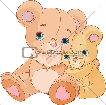Hugging  bears  