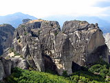 greece lone mountain
