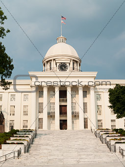 Alabama State Capitol Building in Montgomery, AL