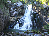 Gollinger Waterfall in Austria