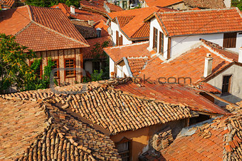 Roofs of old ankara