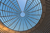 Futuristic Glass-steel Dome - Rovereto Italy